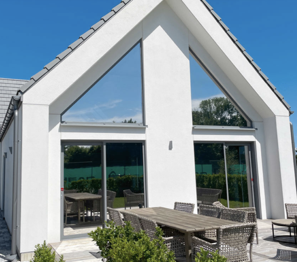 Residential window film installation