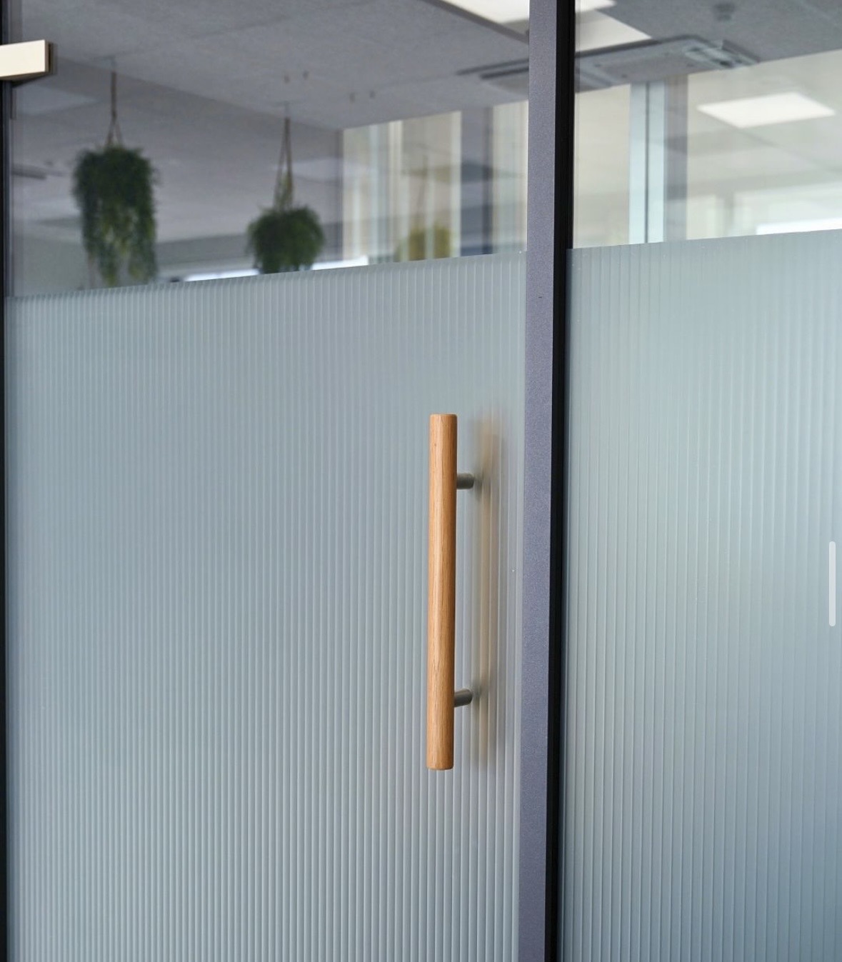 Commercial window film installation